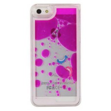 Чехол-накладка Windigital для iPhone 5/5S Water Dolphin (розовый)