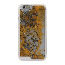 Чехол-накладка Windigital для iPhone 6 Plus/6s Plus Water with Glitter (золотой)