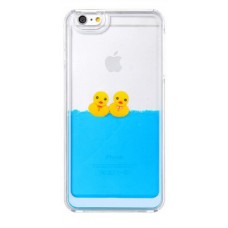 Чехол-накладка Windigital для iPhone 5/5S Water Duck (темно-синий)