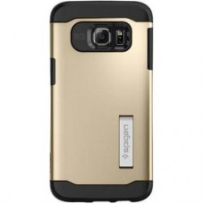Чехол-накладка SGP Slim Armor для Galaxy S6 edge+ (золотой)