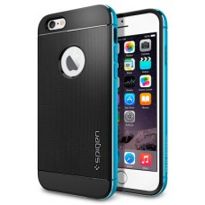 Чехол-накладка SGP Metal Neo Hybrid для iPhone 6 (голубой)
