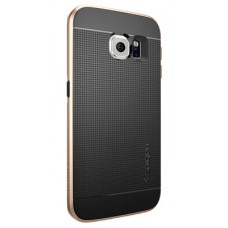 Чехол-накладка SGP Neo Hybrid для Samsung Galaxy S6 Edge (золотой)