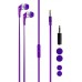 Наушники Xqisit universal Headset PTT (14503) Purple+гарнитура